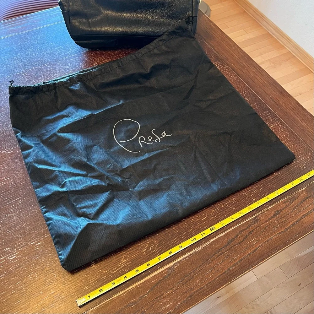 New, vintage, NWOT, PRESA large leather black bag - Picture 11 of 16